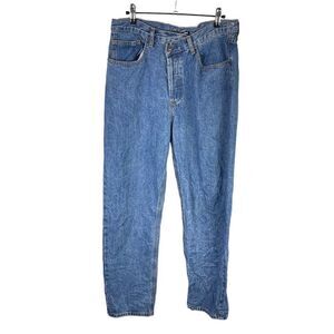 Fashion Nova Straight Jeans 7 Women’s Blue Pre-Owned [#1797]